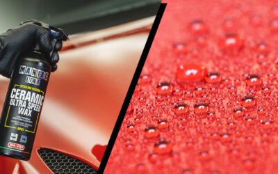 CERAMIC ULTRA SPEED WAX: how to apply liquid wax on the car and get hydrophobicity