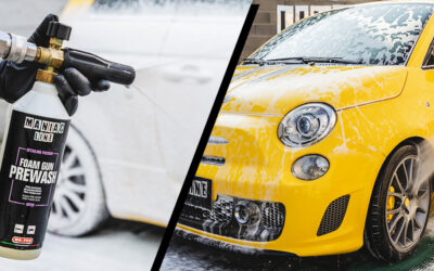 FOAM GUN PREWASH: how to carry out a correct prewash on a dirty car