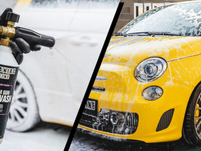 FOAM GUN PREWASH: how to carry out a correct prewash on a dirty car