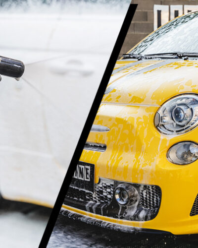 FOAM GUN PREWASH: how to carry out a correct prewash on a dirty car