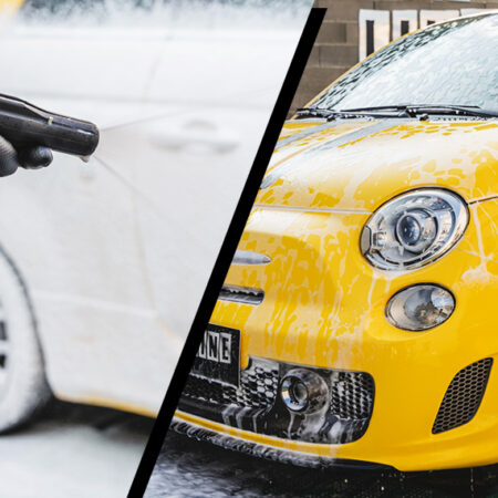 FOAM GUN PREWASH: how to carry out a correct prewash on a dirty car
