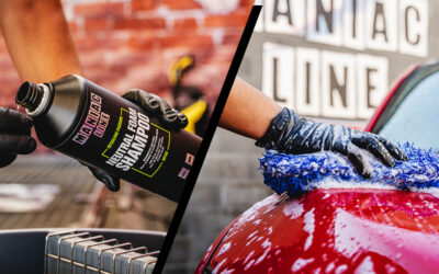 NEUTRAL FOAM SHAMPOO: how to wash your car by pre-washing and washing
