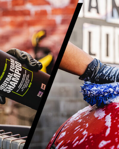 NEUTRAL FOAM SHAMPOO: how to wash your car by pre-washing and washing