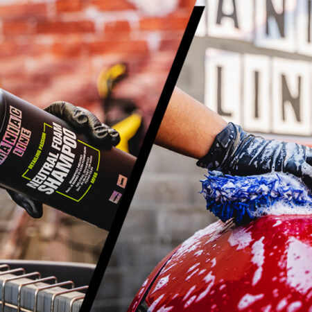 NEUTRAL FOAM SHAMPOO: how to wash your car by pre-washing and washing
